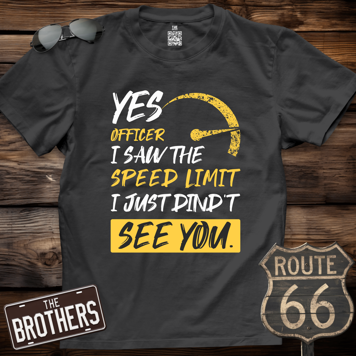 Yes Officer I Saw The Speed Limit T-Shirt