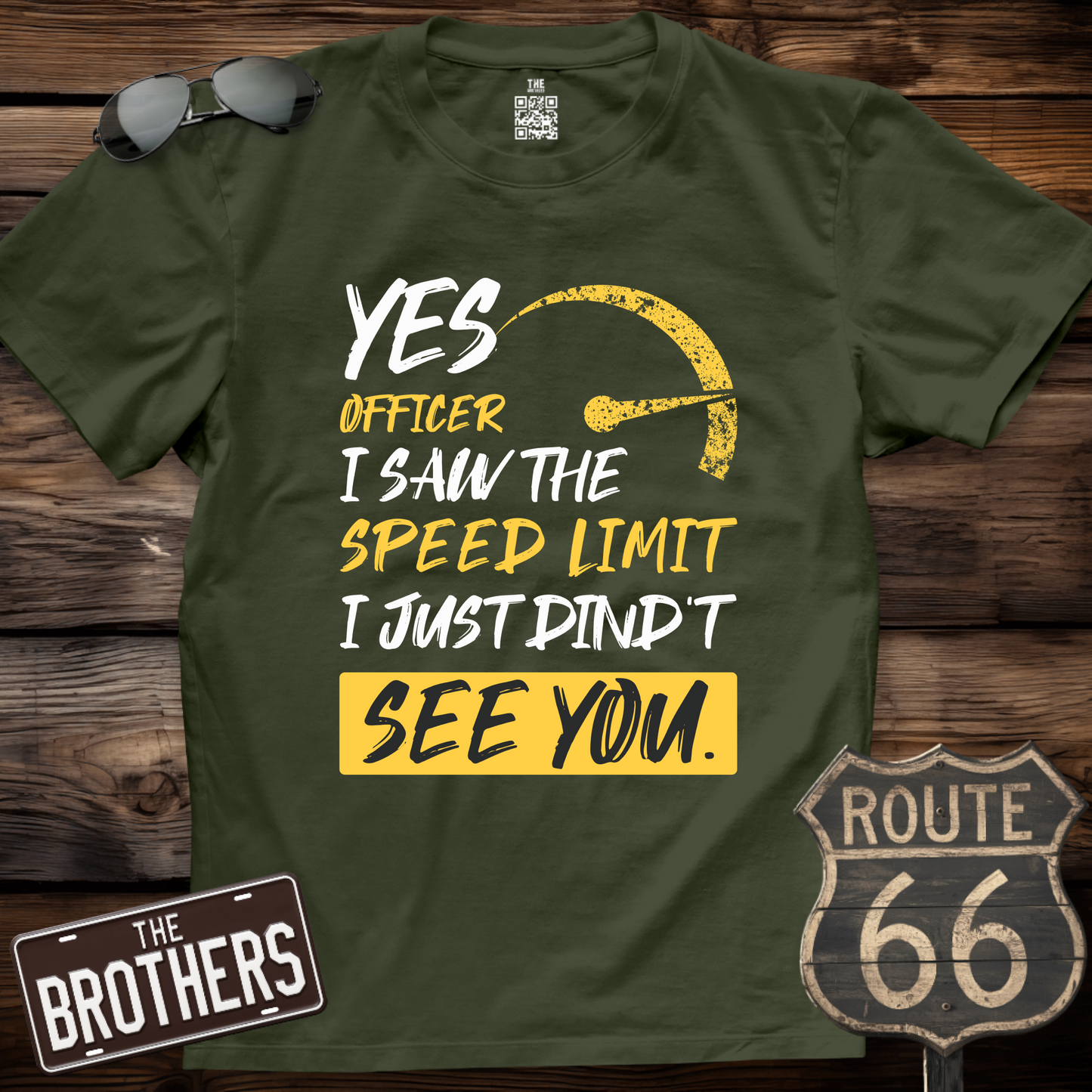 Yes Officer I Saw The Speed Limit T-Shirt