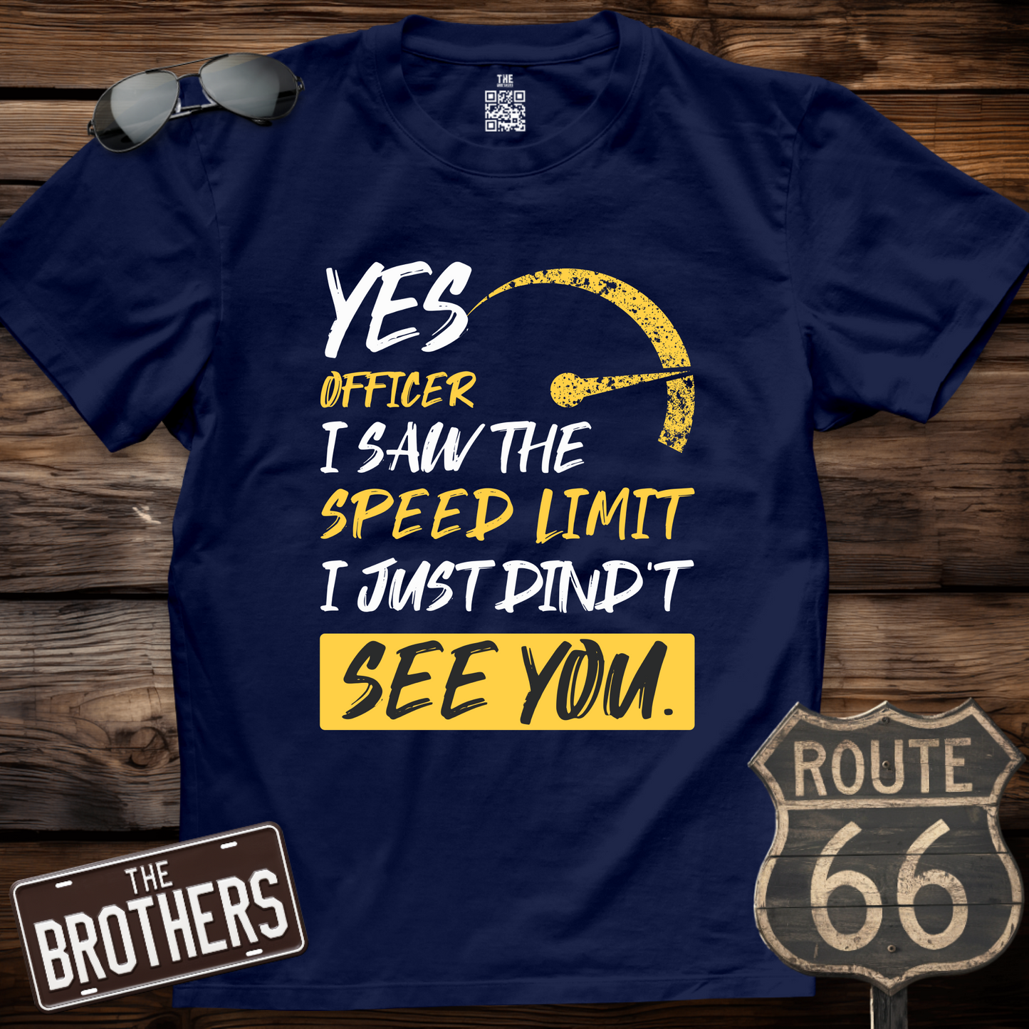 Yes Officer I Saw The Speed Limit T-Shirt
