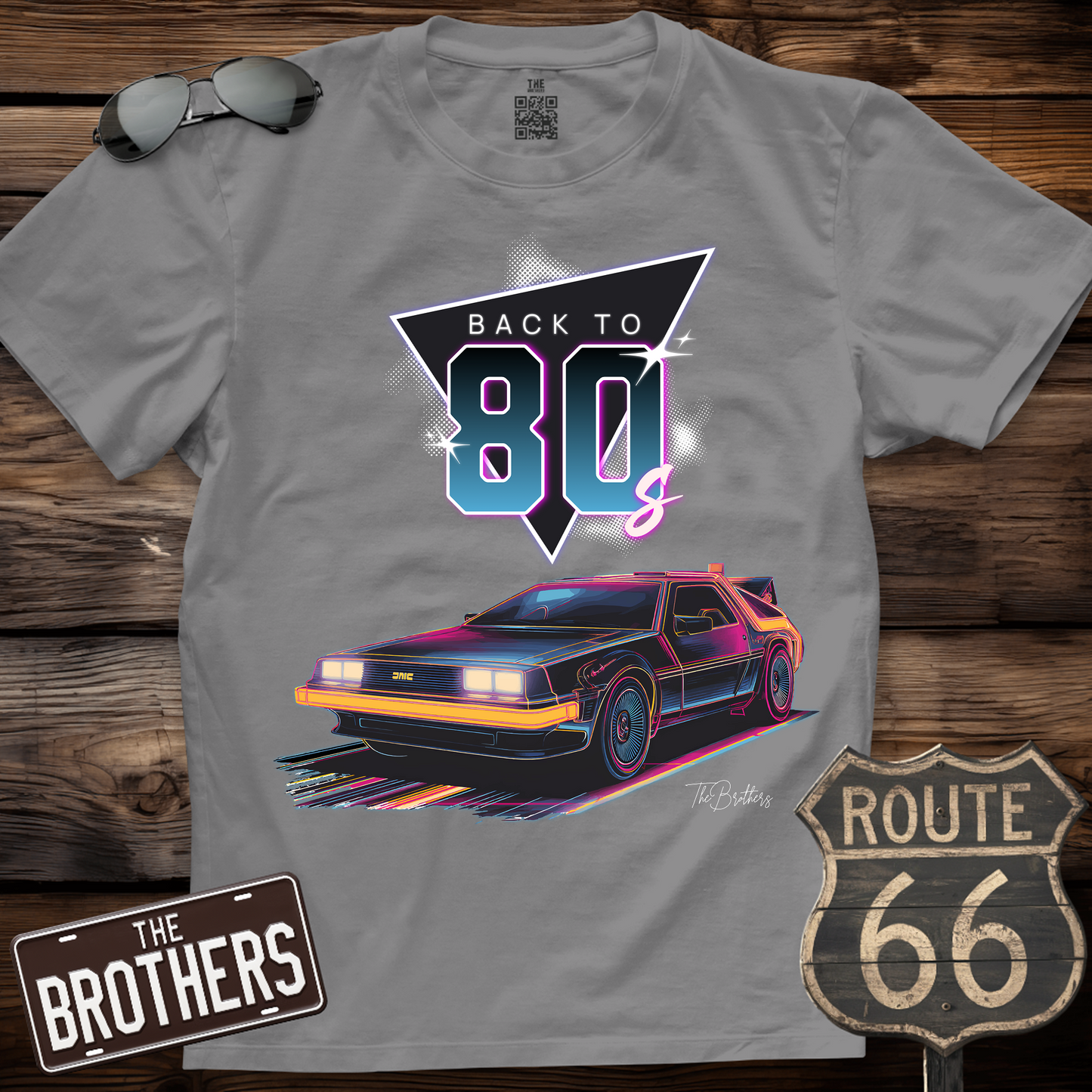 Back To 80s Delorean DMC 12 T-Shirt