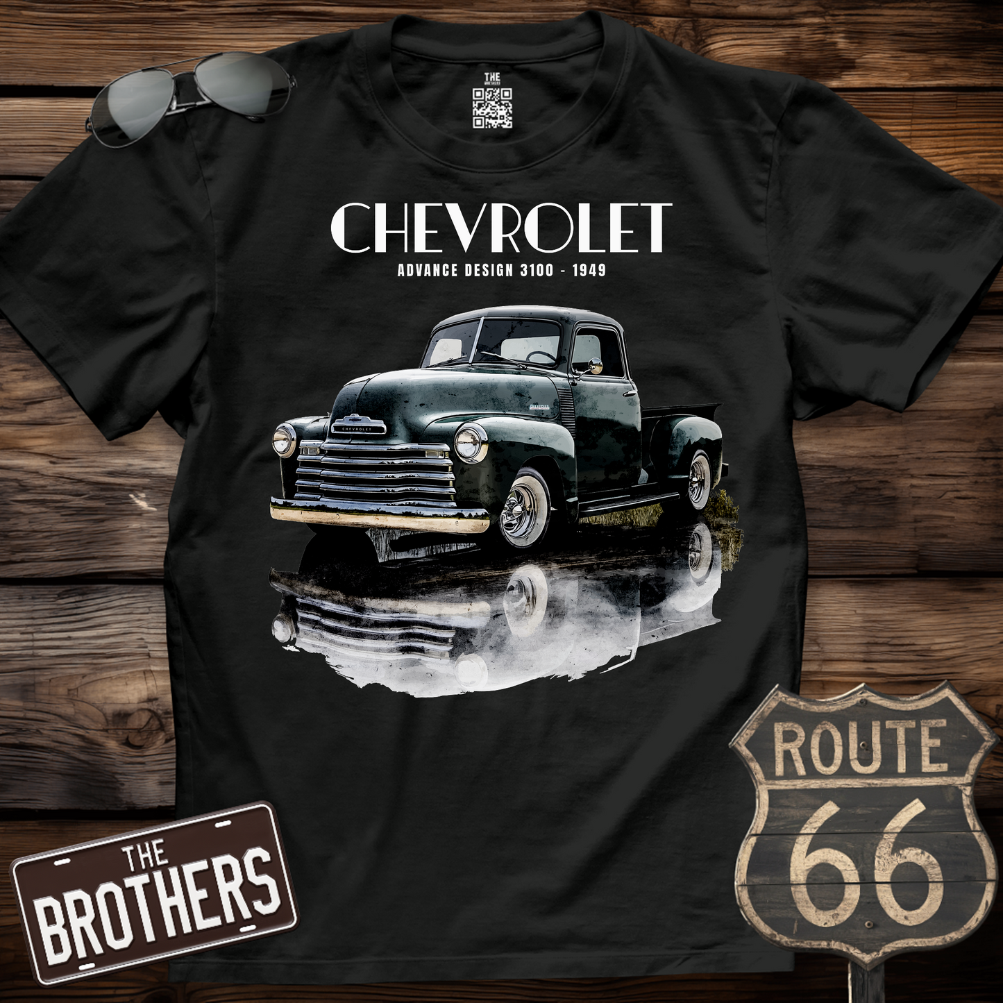 49s Chevy Advance Design 3100 Art T-Shirt