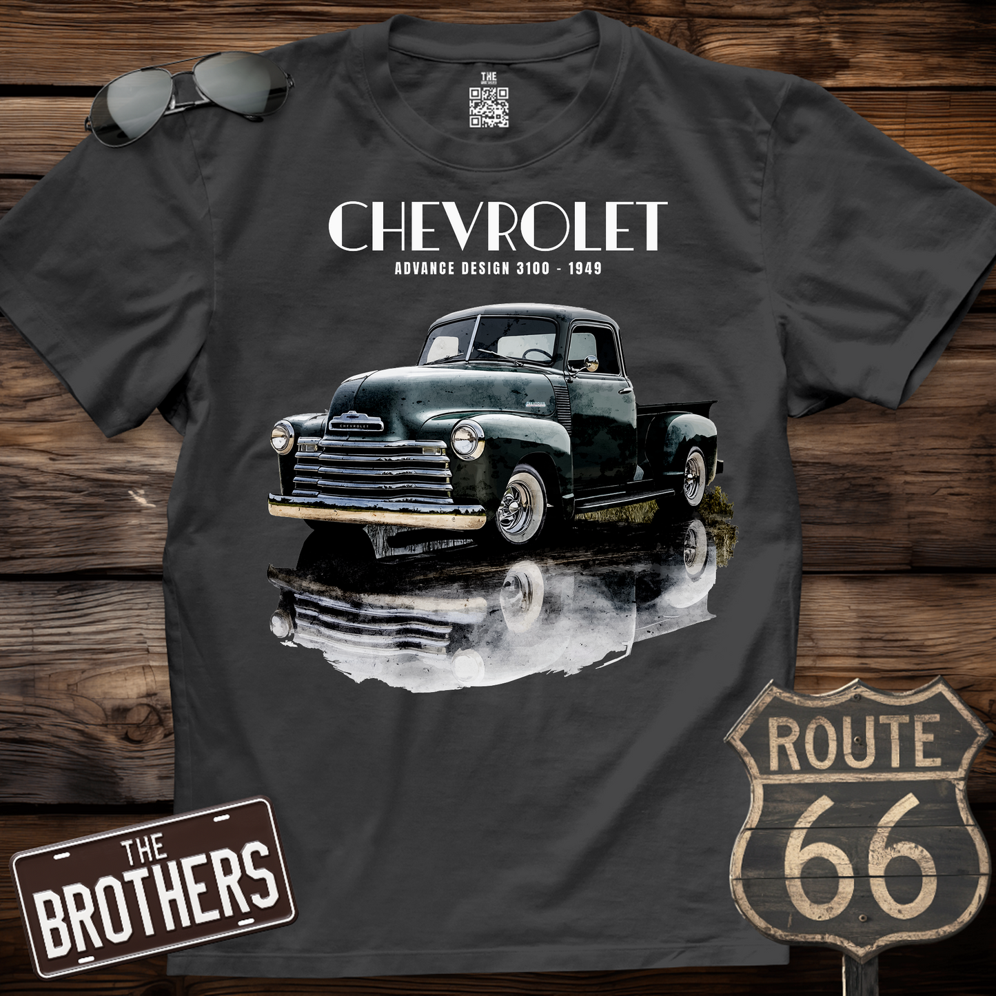 49s Chevy Advance Design 3100 Art T-Shirt