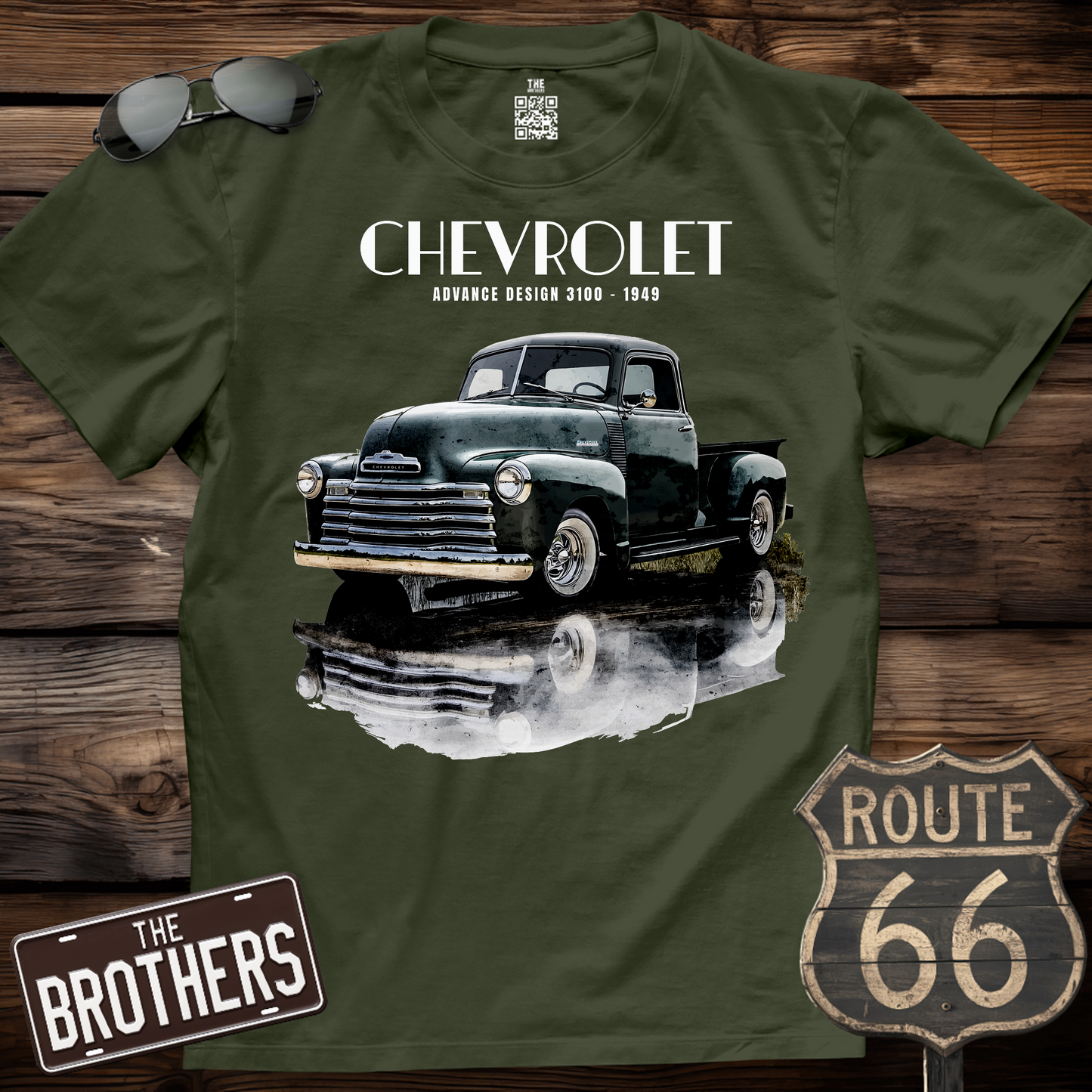 49s Chevy Advance Design 3100 Art T-Shirt