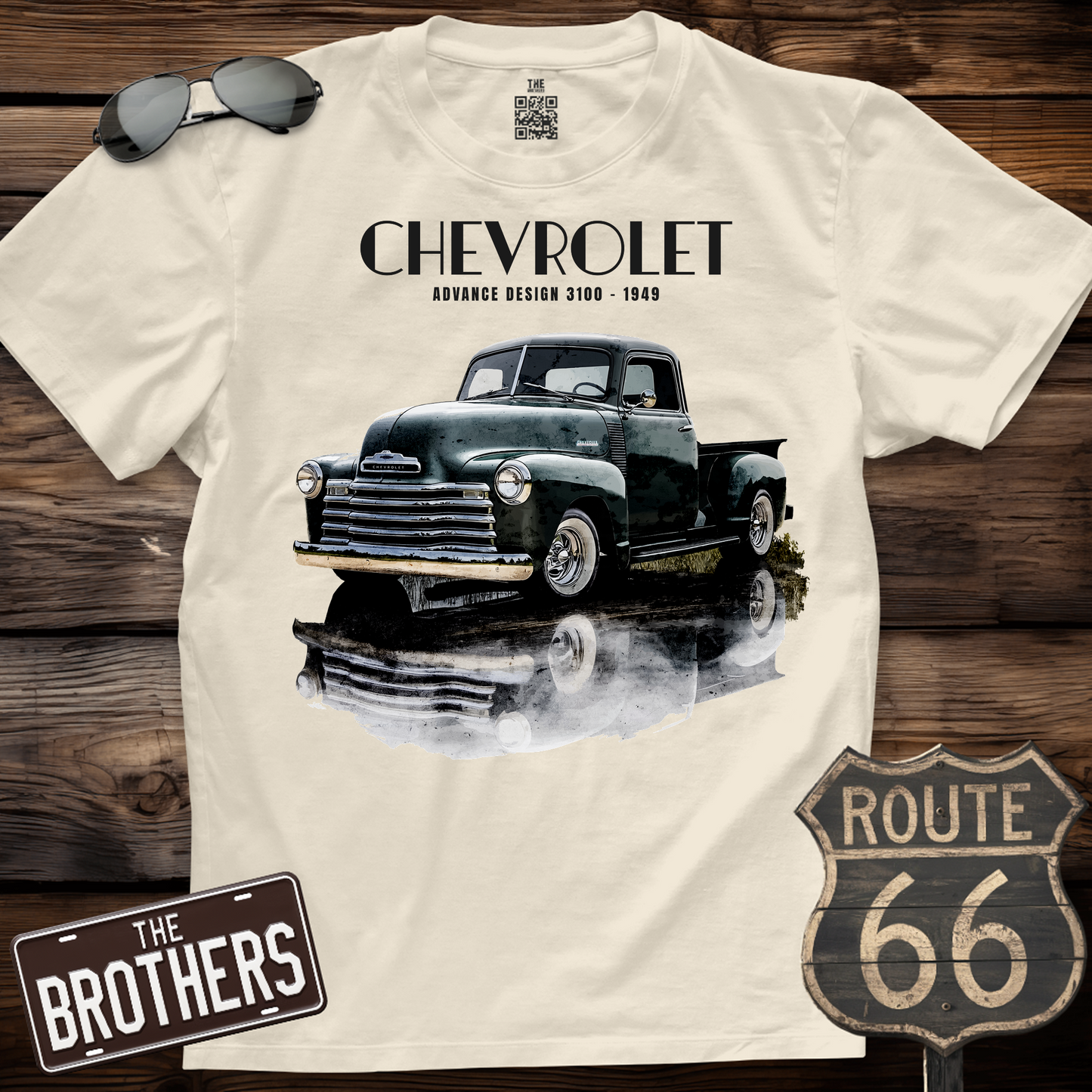 49s Chevy Advance Design 3100 Art T-Shirt