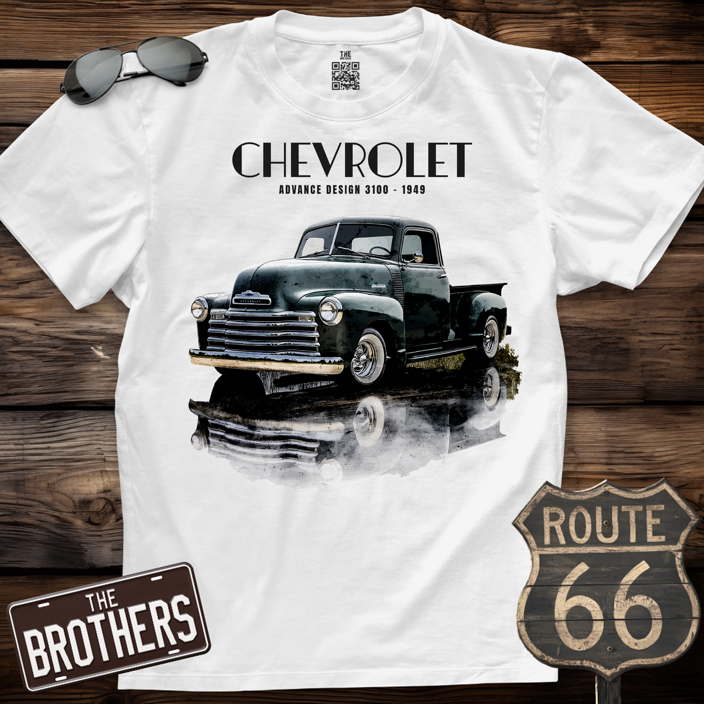 49s Chevy Advance Design 3100 Art T-Shirt