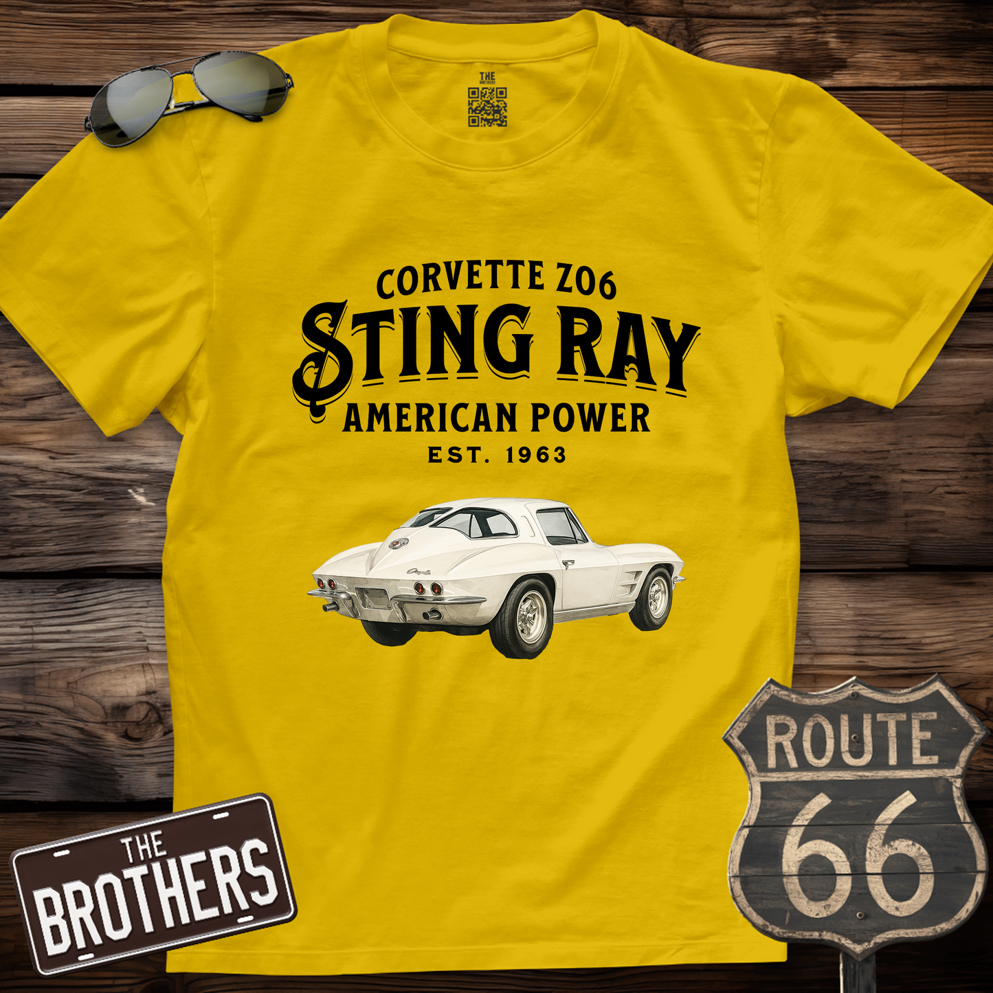 Covertte z06 Sting Gray T-Shirt