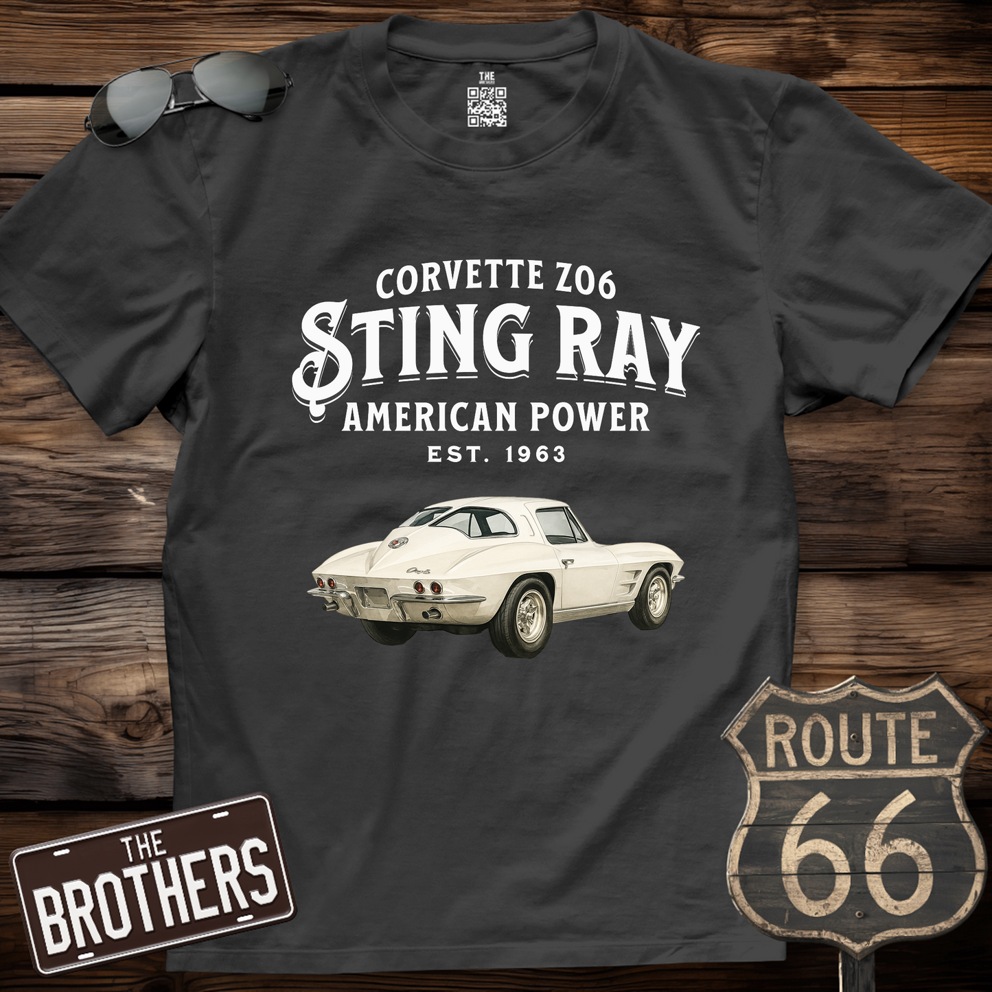 Covertte z06 Sting Gray T-Shirt