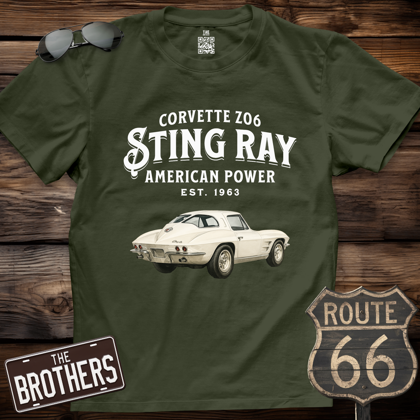 Covertte z06 Sting Gray T-Shirt