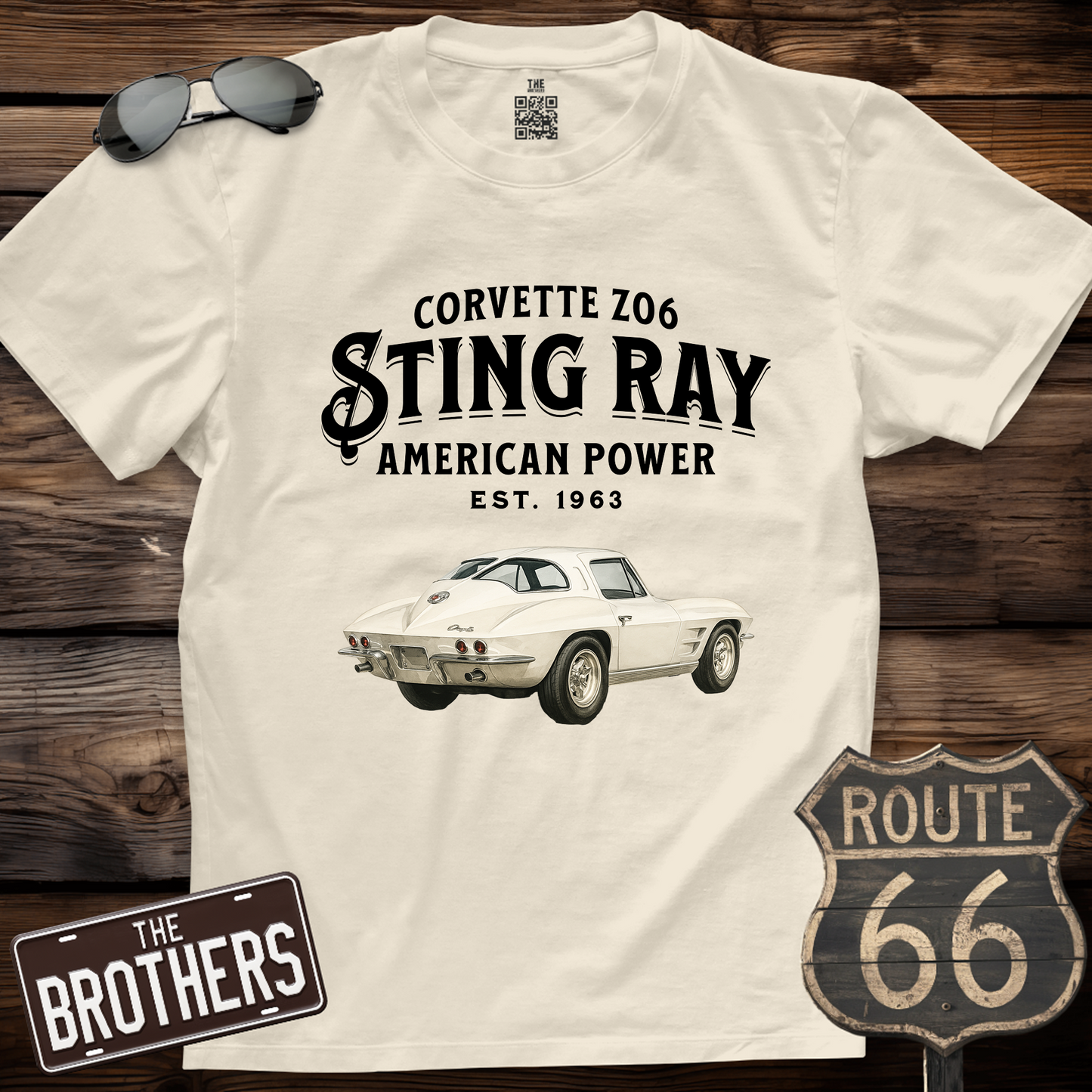 Covertte z06 Sting Gray T-Shirt