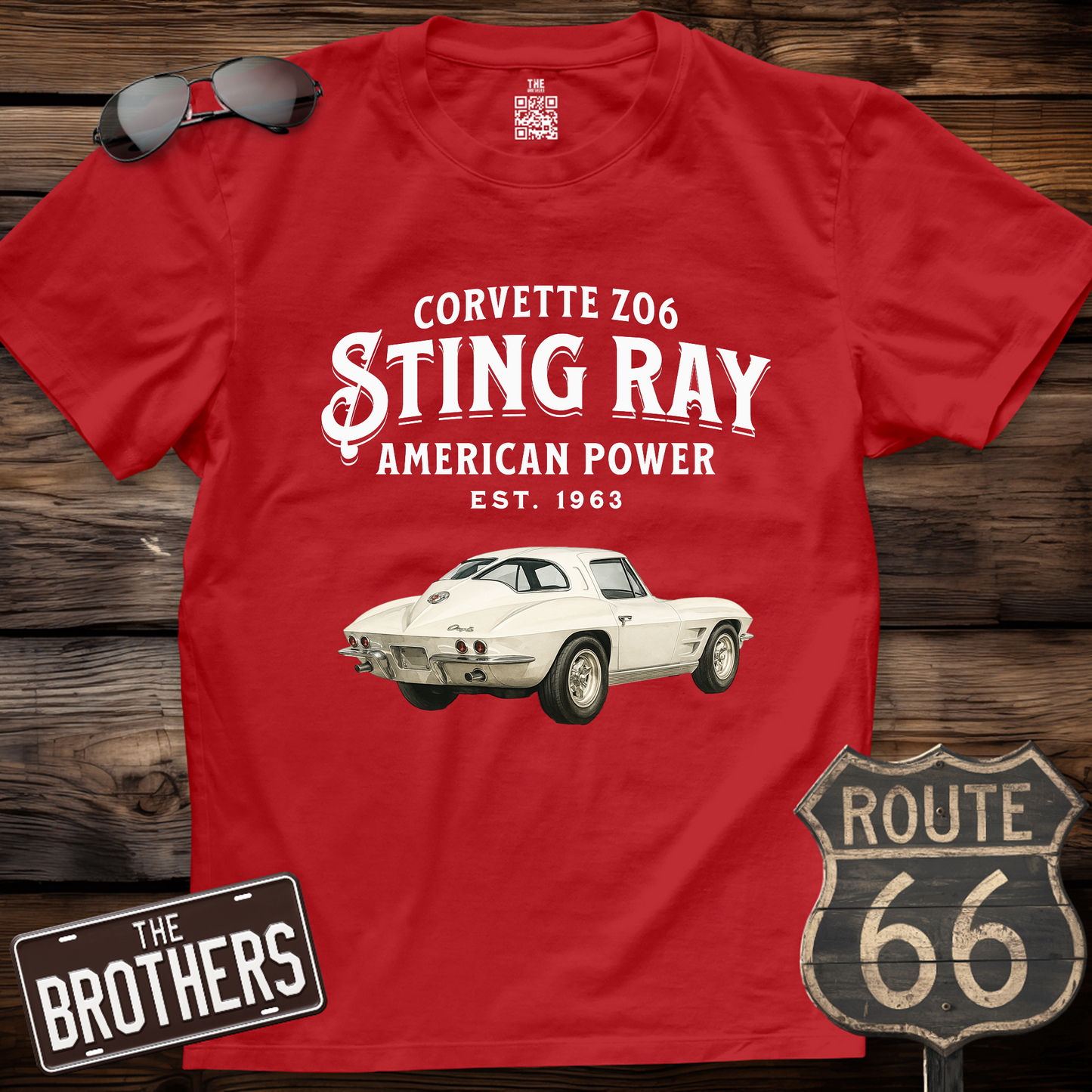 Covertte z06 Sting Gray T-Shirt