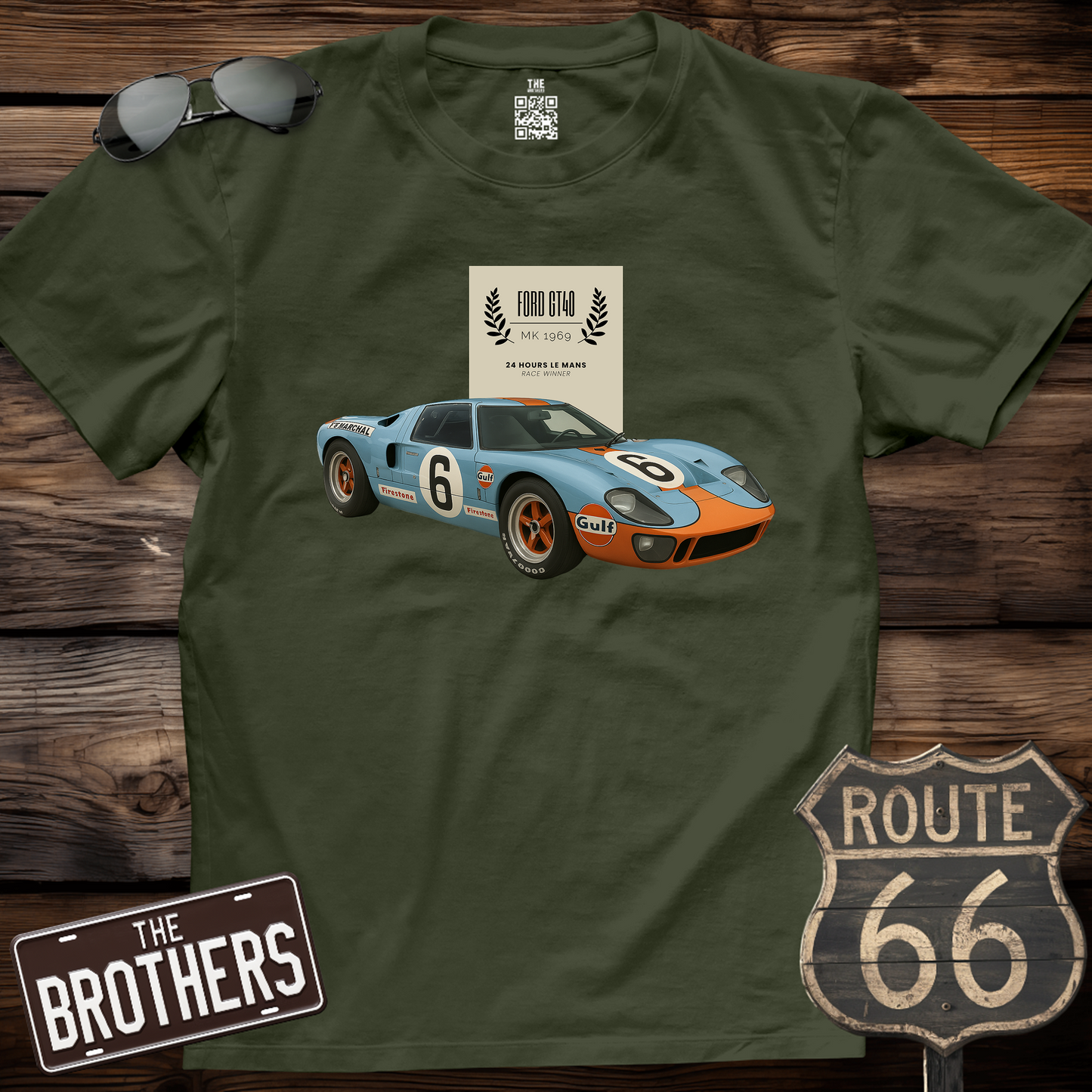 Ford GT40 Le Mans Winner T-Shirt