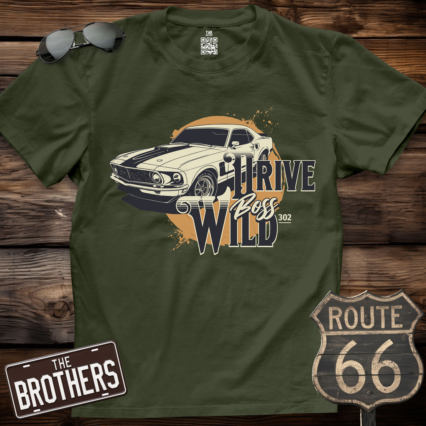 Mustang Boss 302 Heritage T-Shirt