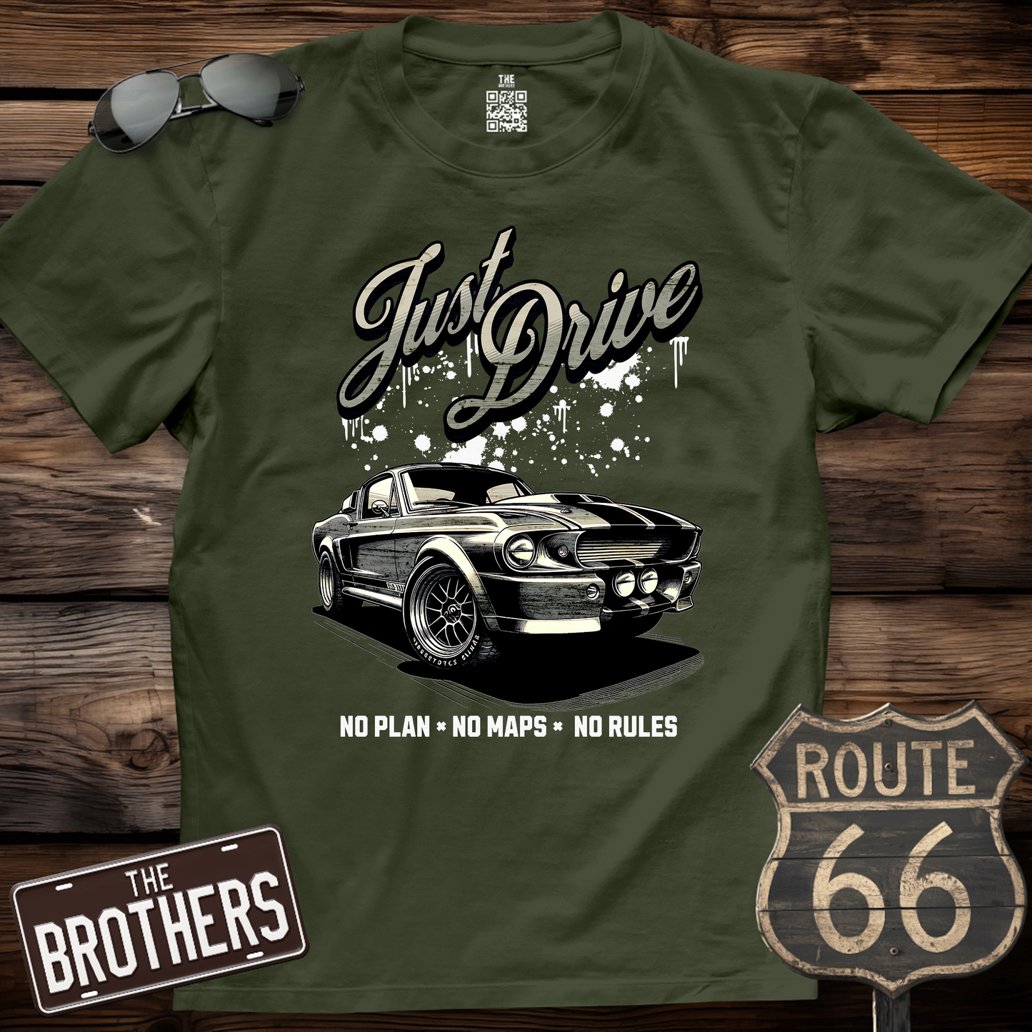 No Plans No Maps No Rules T-Shirt
