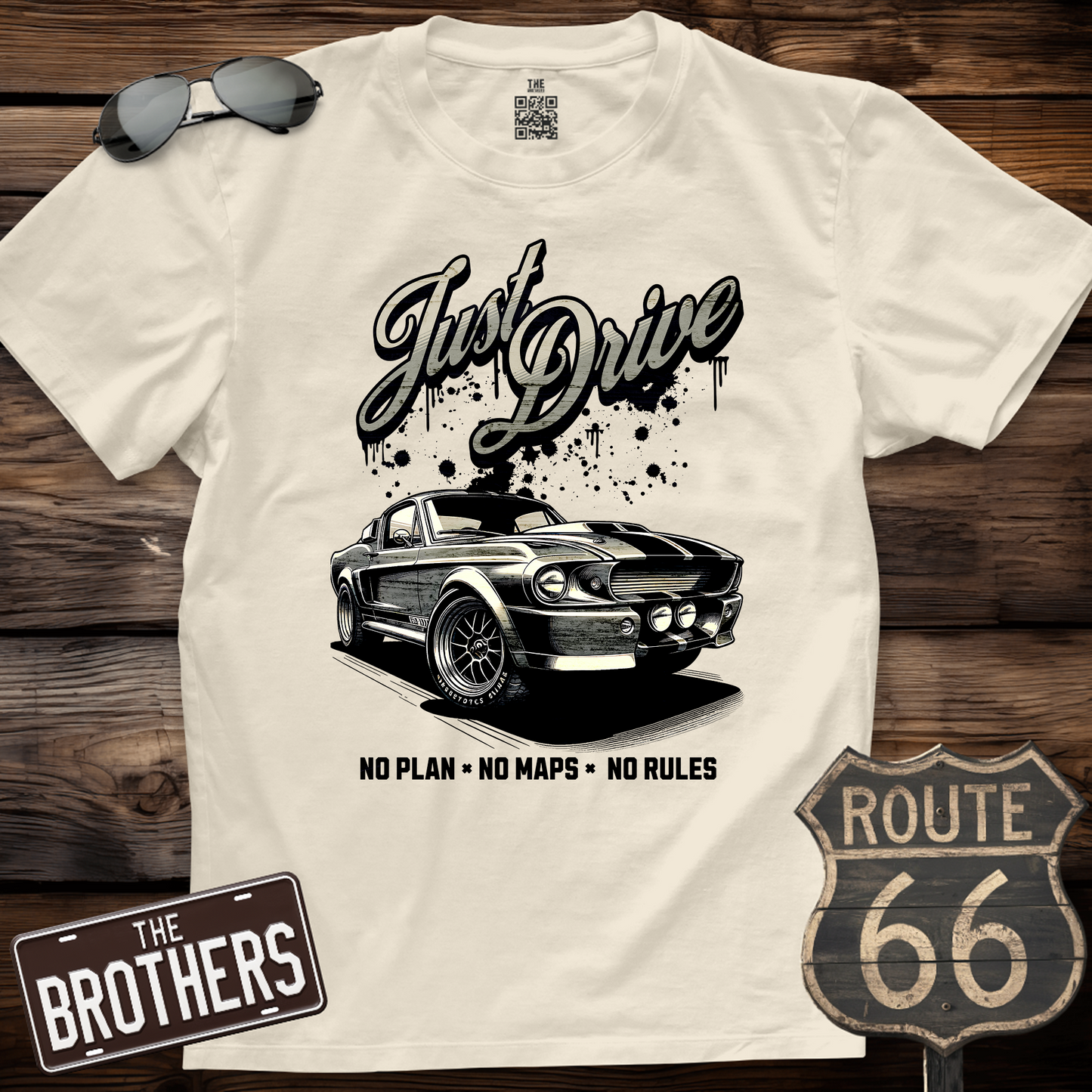 No Plans No Maps No Rules T-Shirt