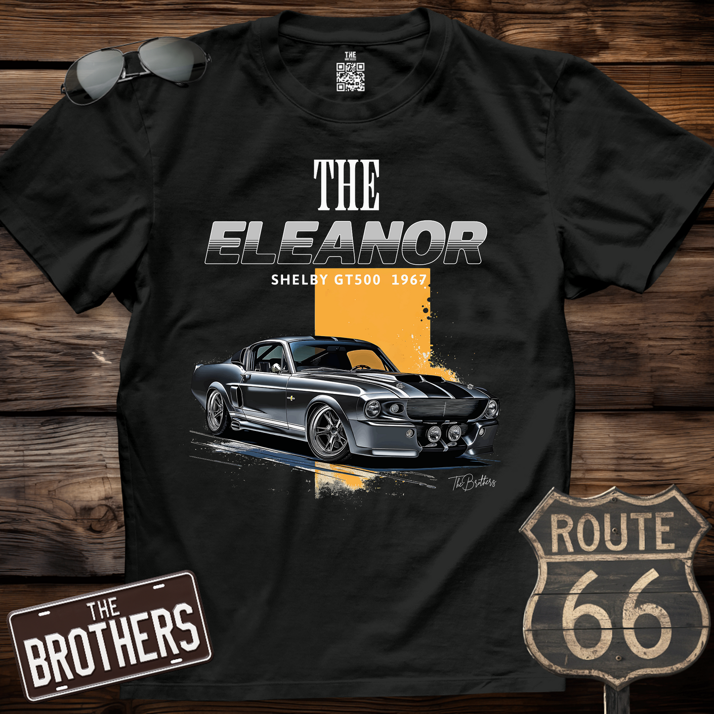 The Eleanor Shelby GT500 Art T-Shirt