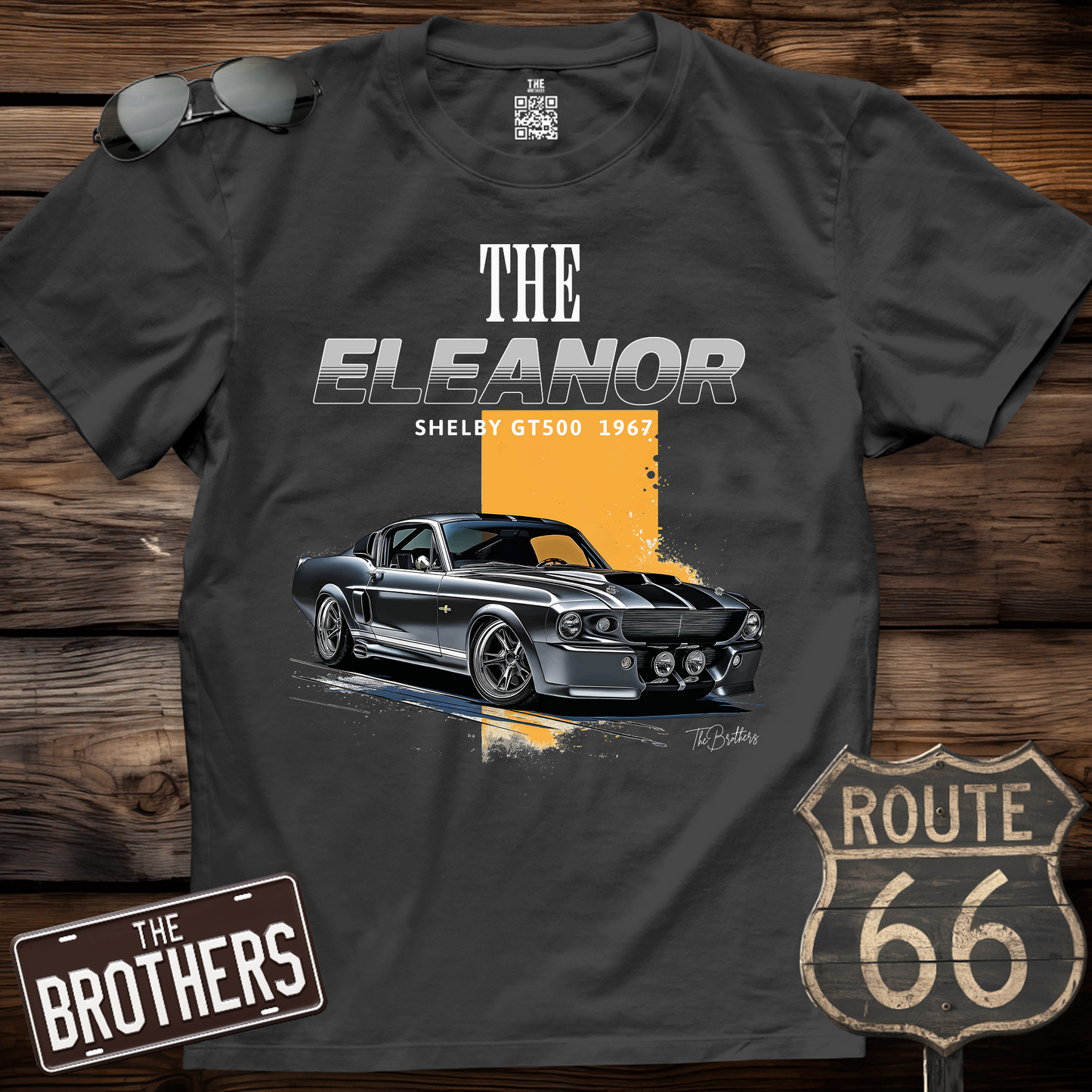 The Eleanor Shelby GT500 Art T-Shirt
