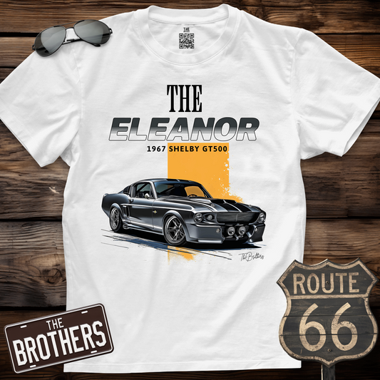 The Eleanor Shelby GT500 Art T-Shirt