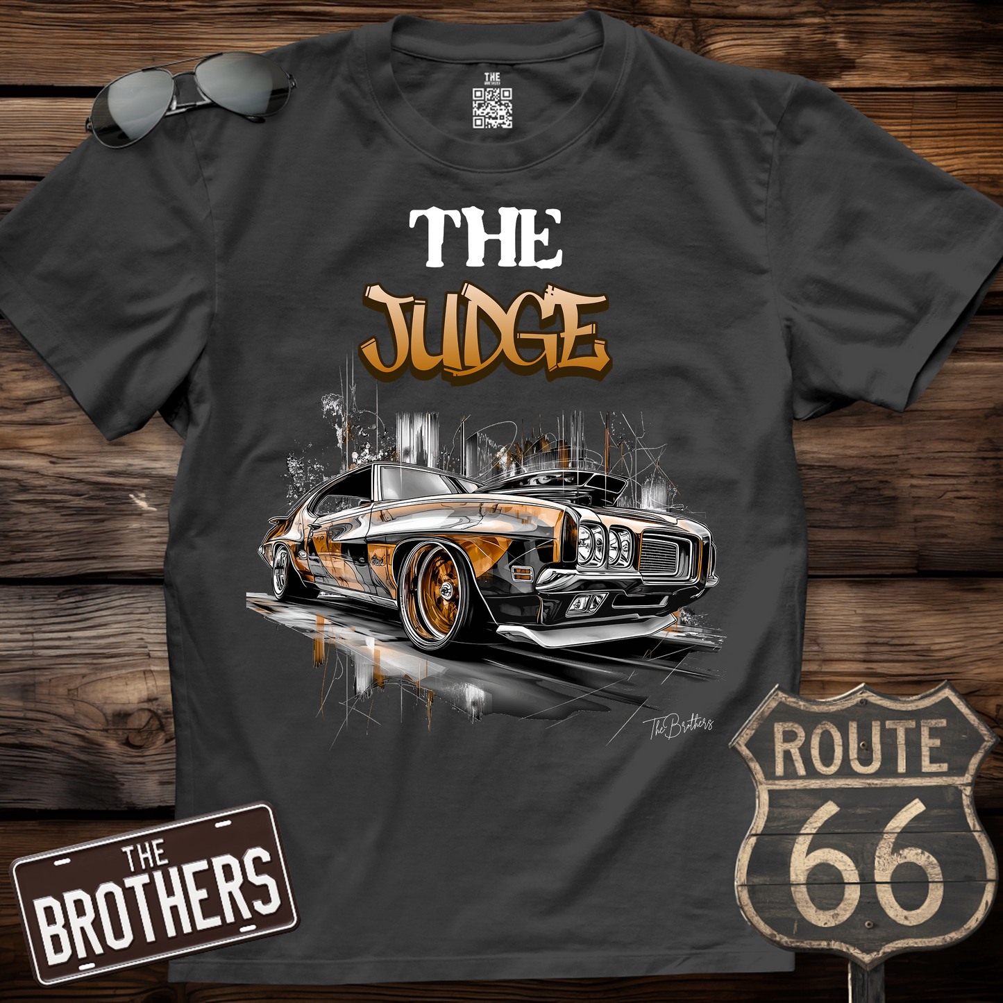 The Judge 70s Pontiac GTO Art T-Shirt