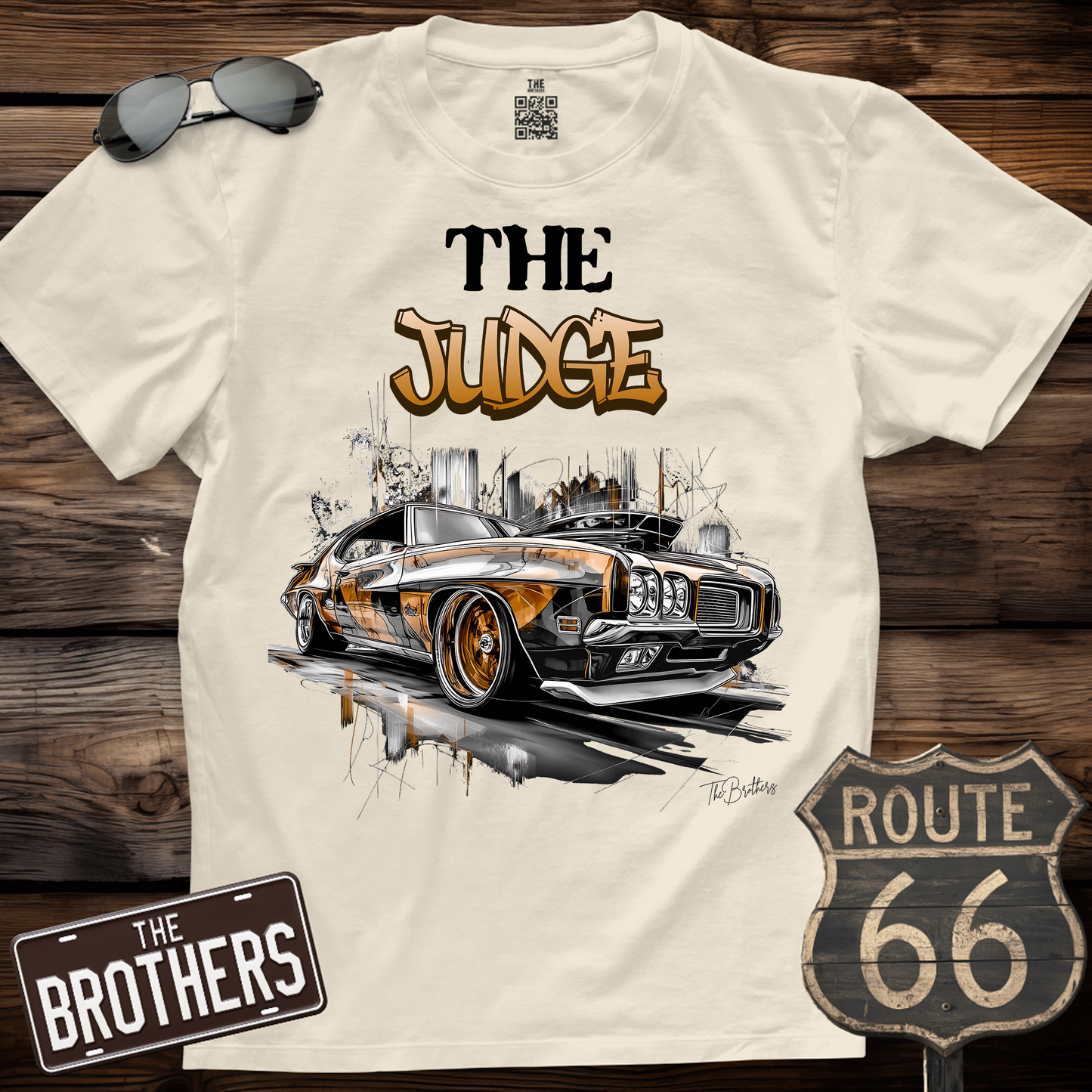 The Judge 70s Pontiac GTO Art T-Shirt