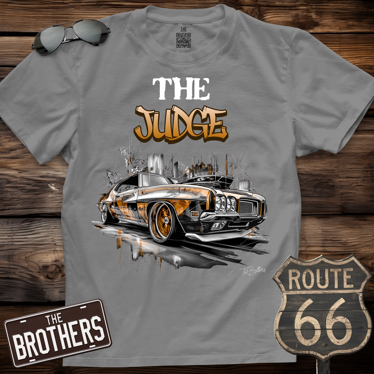 The Judge 70s Pontiac GTO Art T-Shirt