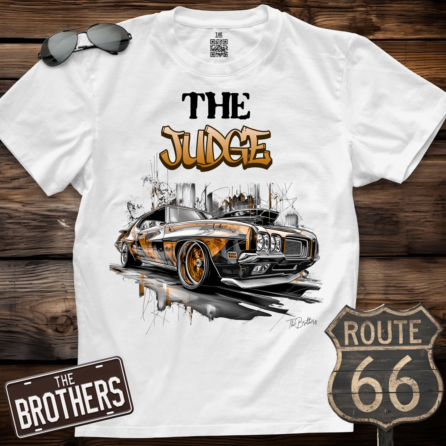 The Judge 70s Pontiac GTO Art T-Shirt