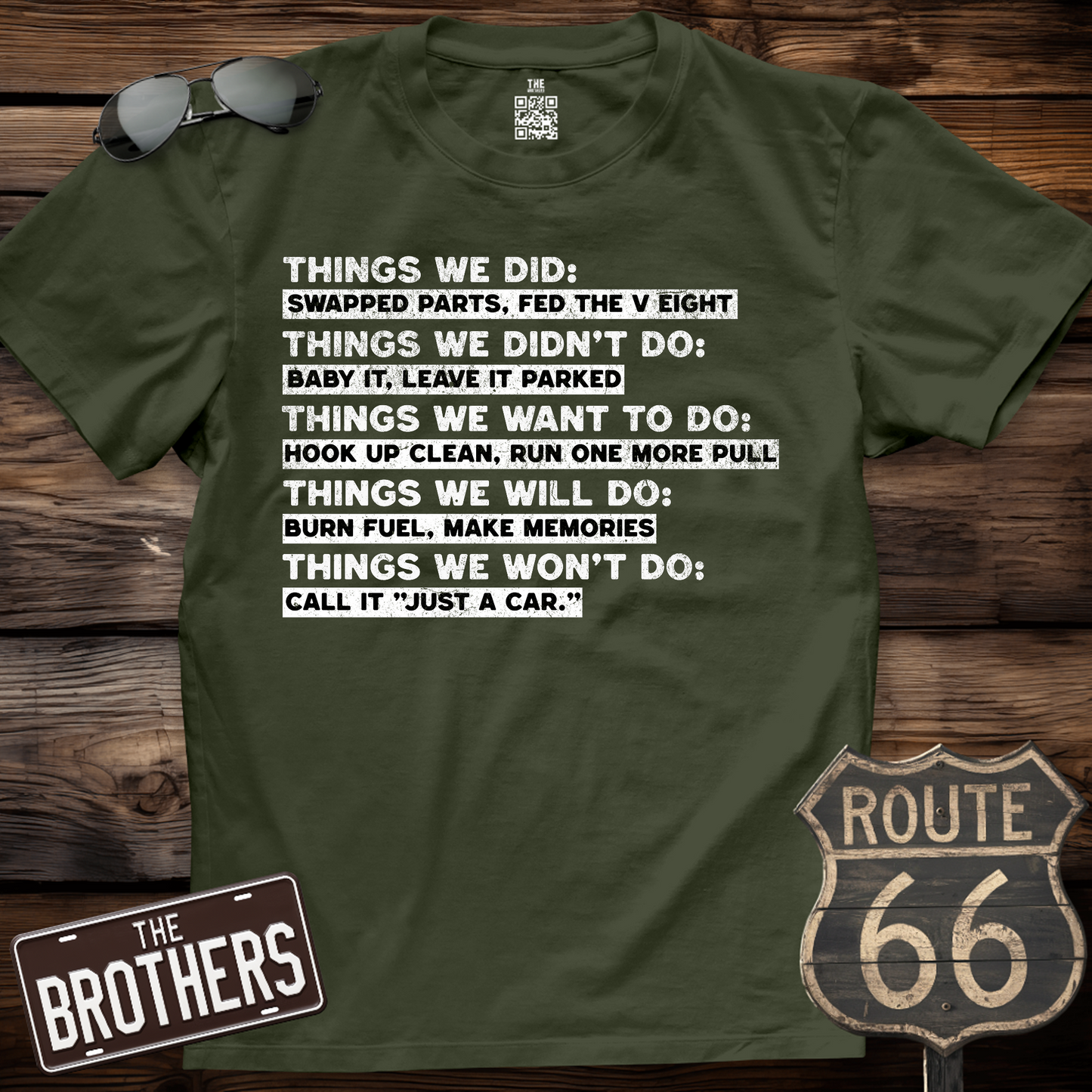 Car Guy Things We Did T-Shirt
