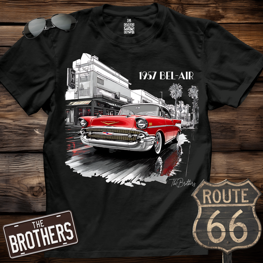 1957 Bel Air Art T-Shirt