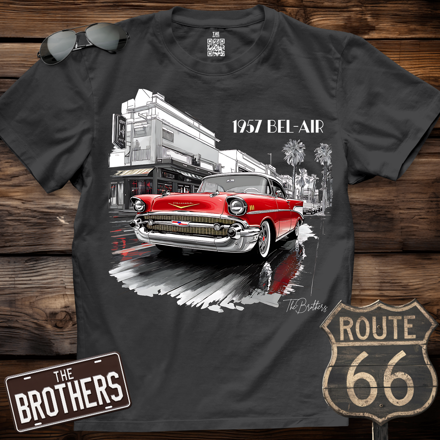 1957 Bel Air Art T-Shirt