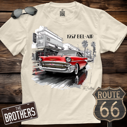 1957 Bel Air Art T-Shirt