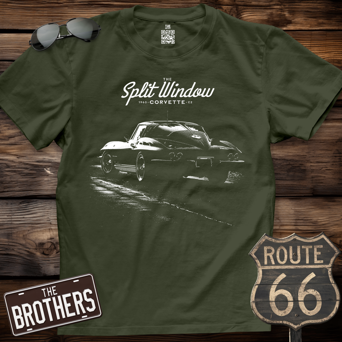 1963 Corvette Split Window C2 T-Shirt