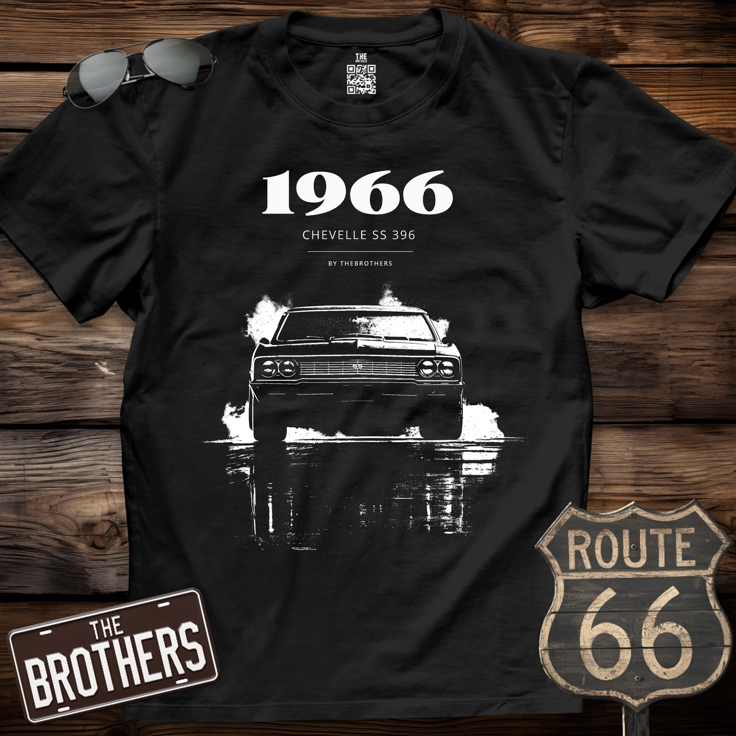 1966 Chevelle SS 396 Burnout T-Shirt