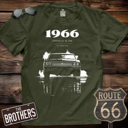 1966 Chevelle SS 396 Burnout T-Shirt