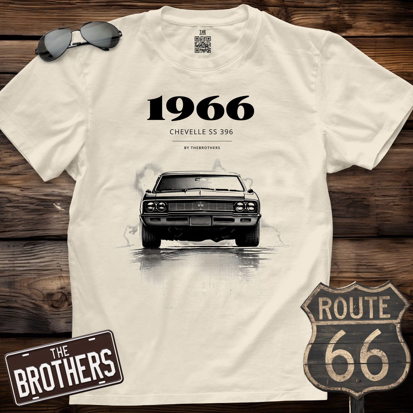 1966 Chevelle SS 396 Burnout T-Shirt