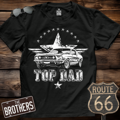 1967 Mustang Top Dad T-Shirt