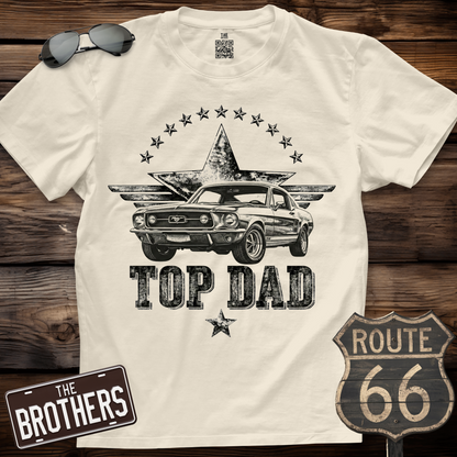 1967 Mustang Top Dad T-Shirt