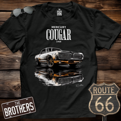 1968 Mercury Cougar Art T-Shirt