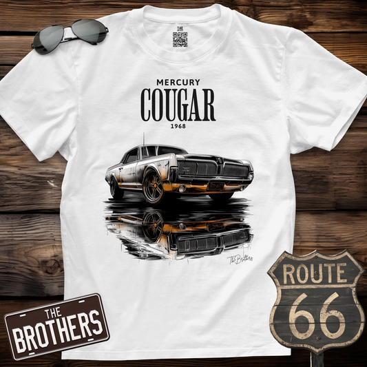 1968 Mercury Cougar Art T-Shirt