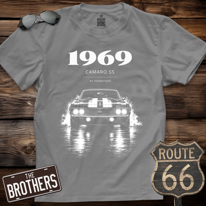 1969 Camaro SS Burnout T-Shirt