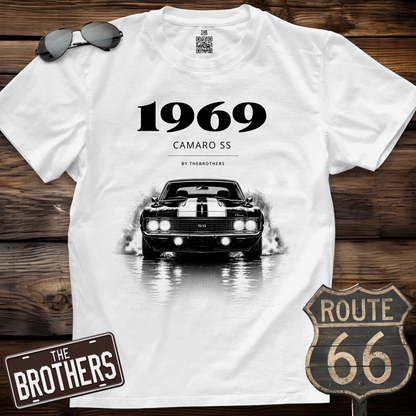 1969 Camaro SS Burnout T-Shirt