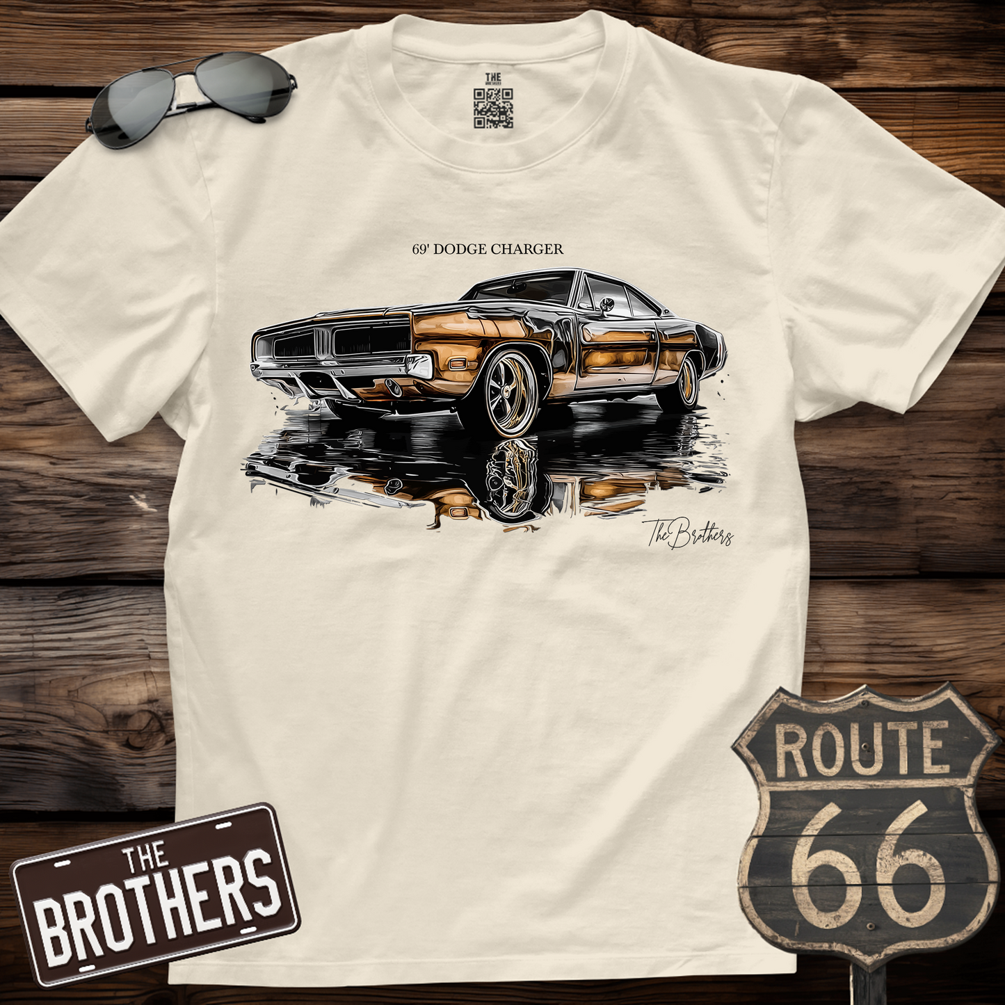 1969 Charger Art  T-Shirt