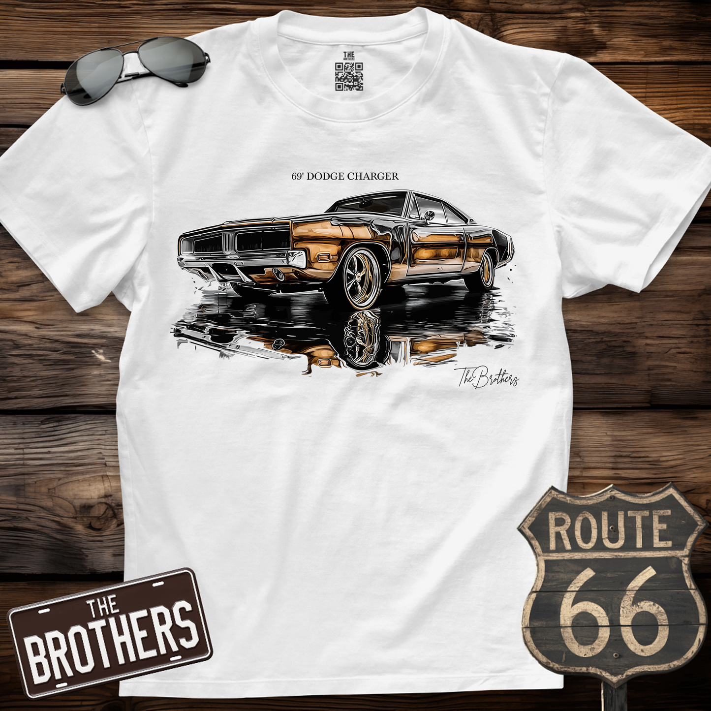 1969 Charger Art  T-Shirt