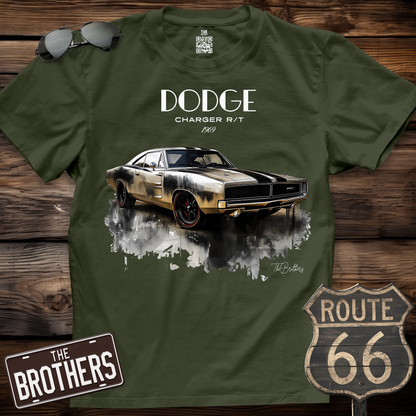 69s Dodge Charger R/T Art T-Shirt