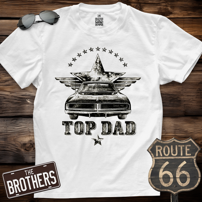 1969 Dodge Charger Top Dad T-Shirt