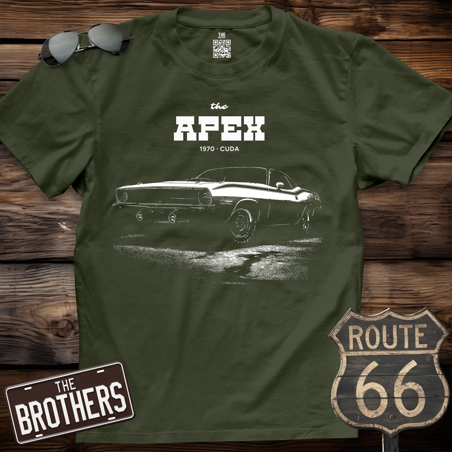 1970 Cuda Apex Muscle Car T-Shirt