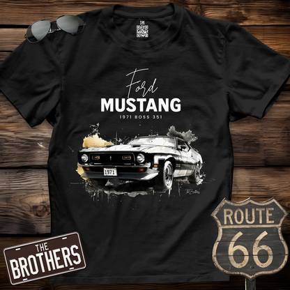 1971 Mustang Boss 351 T-Shirt