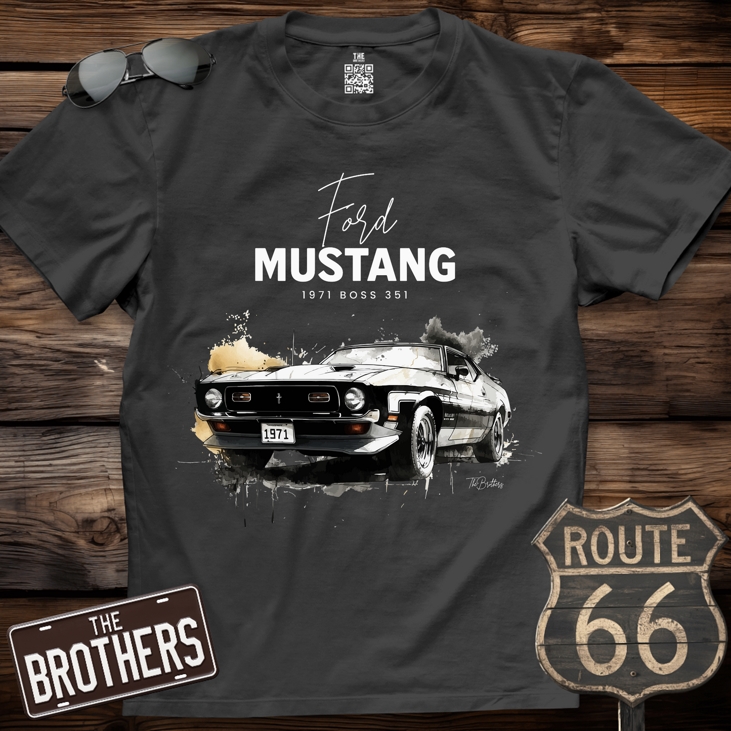 1971 Mustang Boss 351 T-Shirt