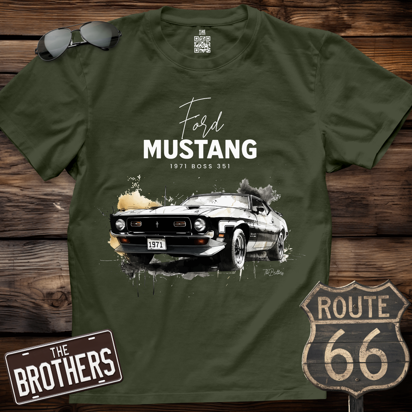 1971 Mustang Boss 351 T-Shirt
