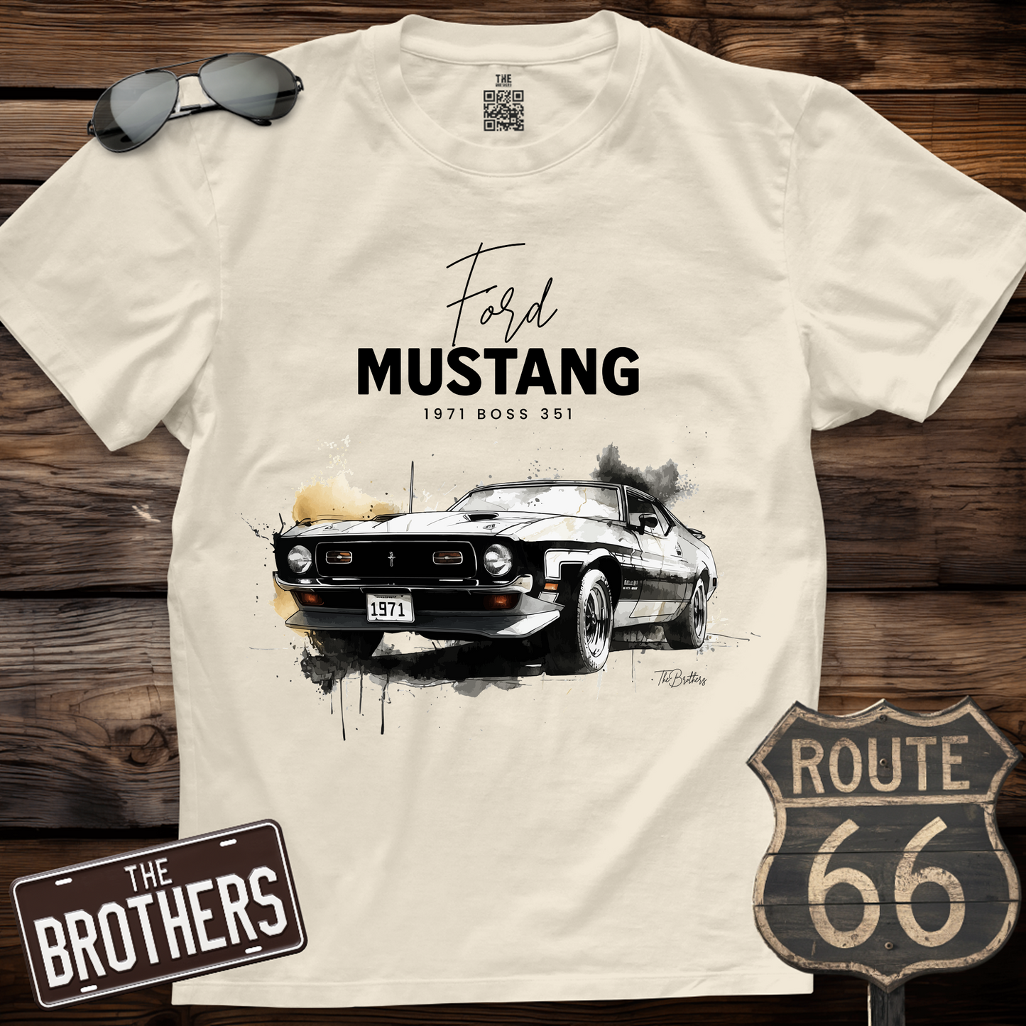 1971 Mustang Boss 351 T-Shirt