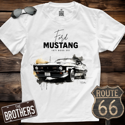 1971 Mustang Boss 351 T-Shirt
