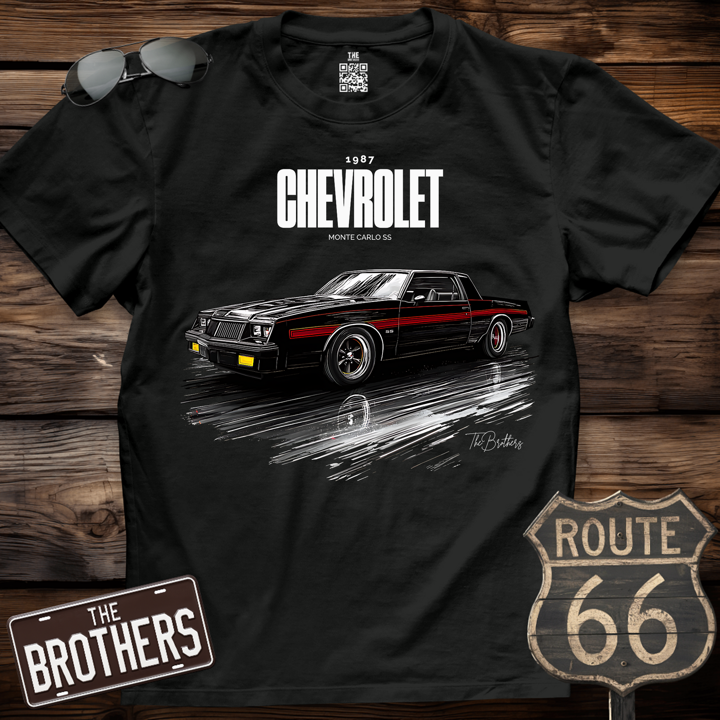 87s  Chevy Monte Carlo SS Art T-Shirt